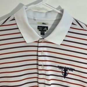 Adidas Robert Trent Jones golf polo L